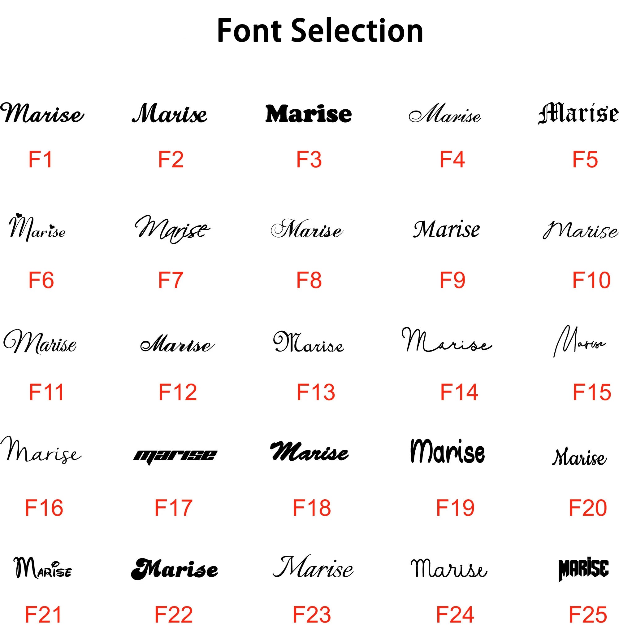 Personalized Name Necklaces Jewellery