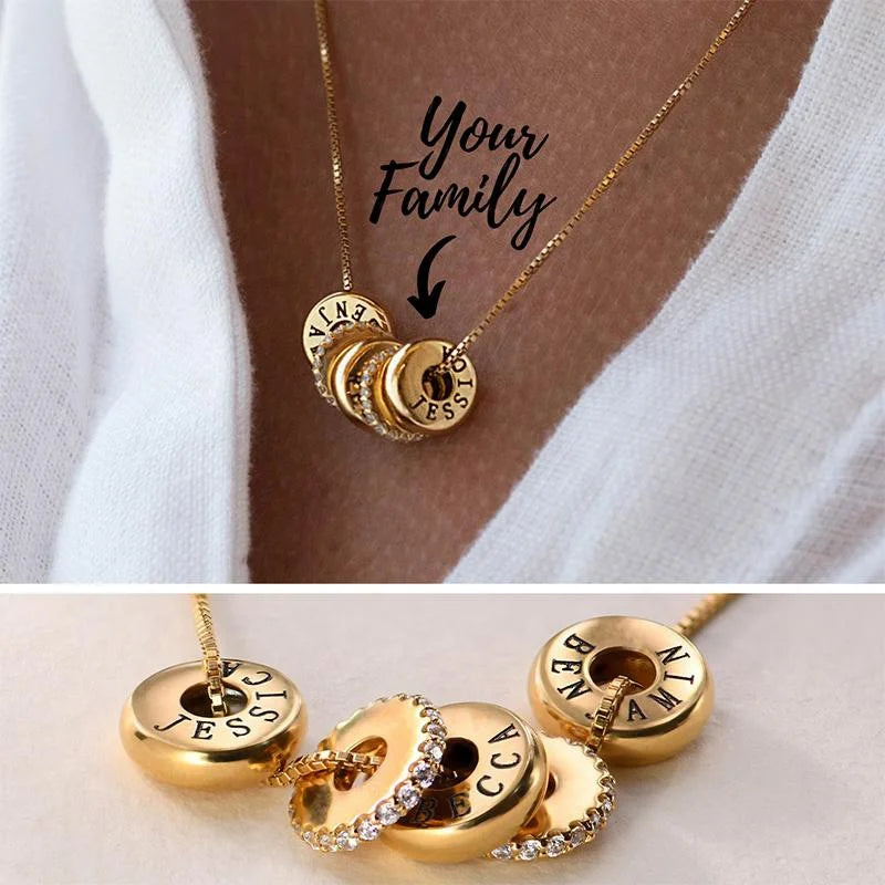Personalized Name Beads Necklace