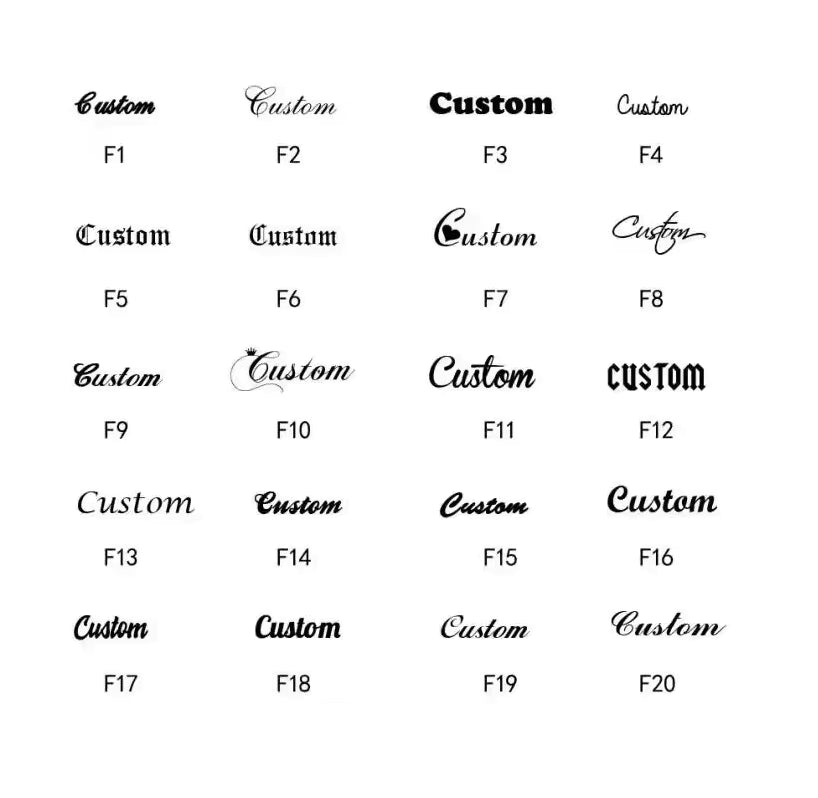 Personalized Name Ring – 18K Gold Plated